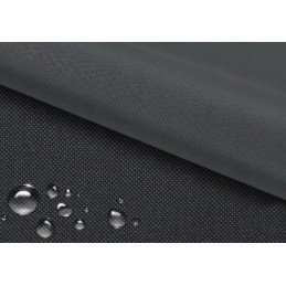 Dėmėms atspari dygsniuota kėdės pagalvė, terasa 35x35 grafitas