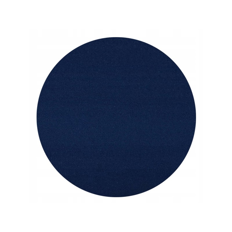 Dėmėms atspari apvali išmatų pagalvėlė, taburetė 32cm, tamsiai mėlyna
