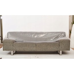 Plastikinė apsauginė folija 50 mikronų storio 1-vietei sofai