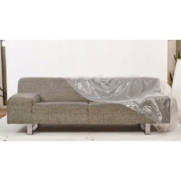 Plastikinė apsauginė folija 50 mikronų storio 1-vietei sofai