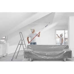 Plastikinė apsauginė folija 50 mikronų storio 1-vietei sofai