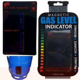 Dujų lygio indikatorius daugkartinio naudojimo 11 kg propano butano balione
