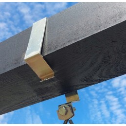 Tvirtinimo spaustukas kvadratinėms sūpynėms 120x120