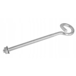 Sūpynių kablys sūpynėms, kilpa m12x210 mm