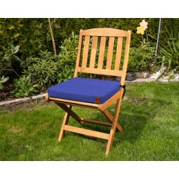 Sėdynės pagalvėlė sodo kėdei / tamsiai mėlyna