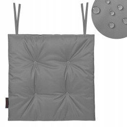 Neperšlampama pagalvėlė 40x40 cm, pririšta prie sodo kėdės, spalvų pasirinkimas