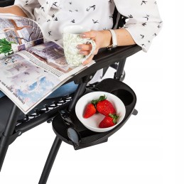 Stalas, gėrimų laikiklis, sodo gultui