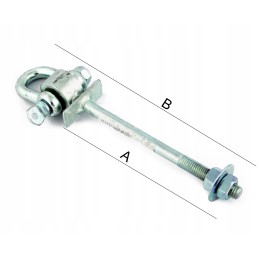 Pakabos sūpynės kablys m12 x 220 mm