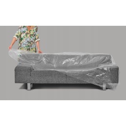 Apsauginė folija vienvietė sofa 243,8 x 137,2 cm storio 50 mikronų