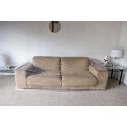 Apsauginė folija vienvietė sofa 243,8 x 137,2 cm storio 50 mikronų