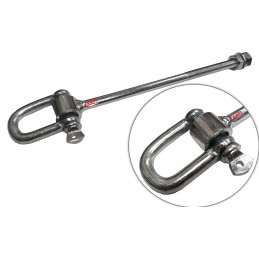 Sūpynių kabliukas m10*195+pančiai