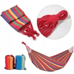 Hamakas, sodo rokeris, sūpynės + užvalkalas + virvės