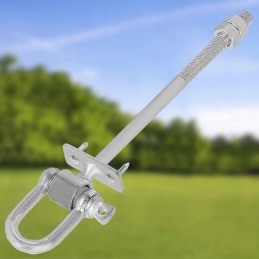 Sūpynių kablio apkabų kaiščiai M12 hamako laikiklis