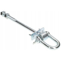 Sūpynių kablys su apkabomis ir kaiščiais m12x190 mm