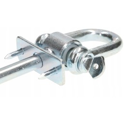 Sūpynių kablys su apkabomis ir kaiščiais m12x190 mm