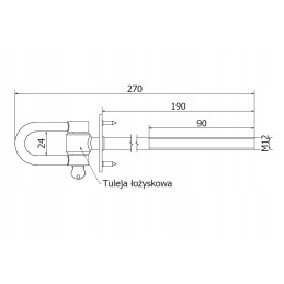 Kabliukai naudojami sūpynių konstrukcijoje pakabinti grandinę ar virvę.