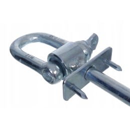 Profesionalus kabliukas, naudojamas kaip sūpynių priedas. kabliukai naudojami sūpynių konstrukcijoje grandinei ar virvei pakabin