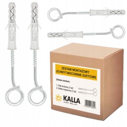 Hamako sūpynių laikiklio lubų kabliukai x 2