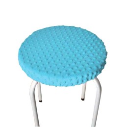 Apvali taburetė pagalvėlė taburetė 32 fleece minky