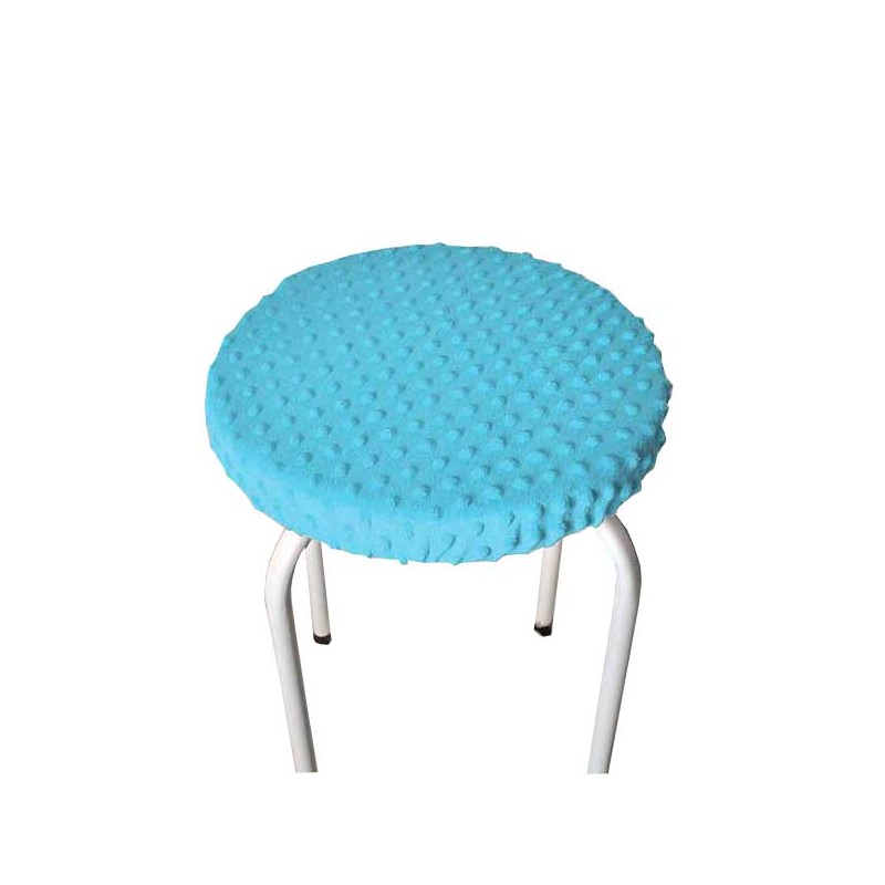 Apvali taburetė pagalvėlė taburetė 32 fleece minky