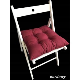 Kėdės pagalvėlė, sodo fotelis, 40x40 cm, bordo