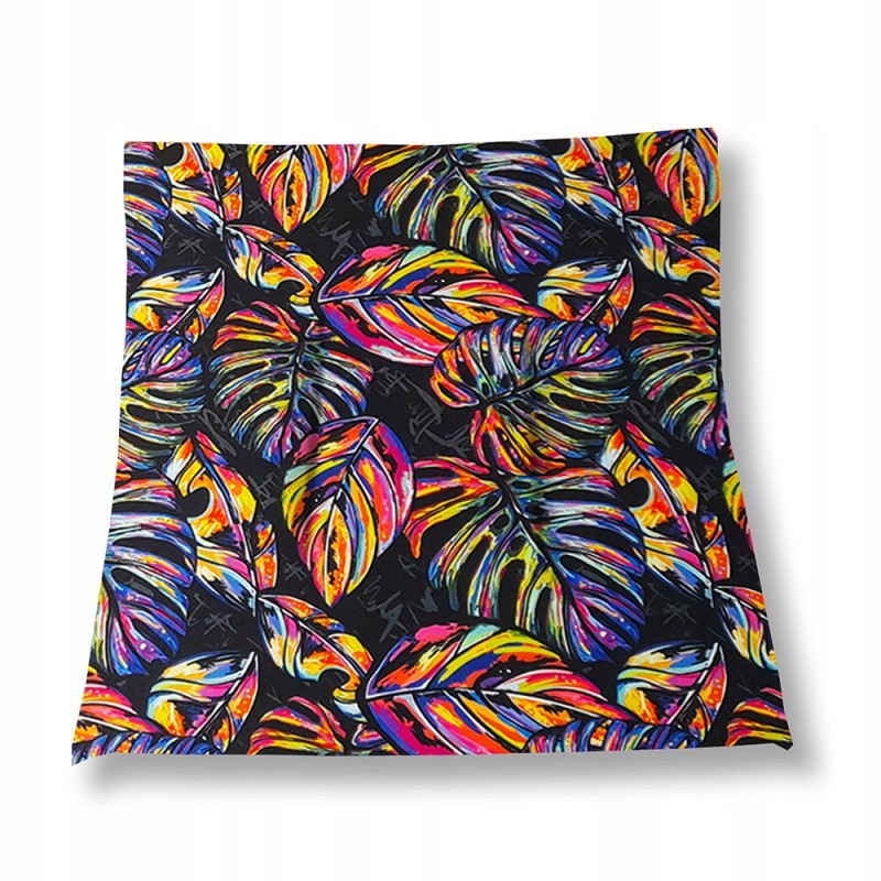 Dėmėms atspari pagalvė be kaklaraiščių, 38x38 monsterinė neoninė