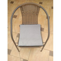 Kėdės pagalvėlė b/w 38x38 minky pilka