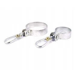 Sūpynių kabliukas su spaustuku 100/3mm sijai