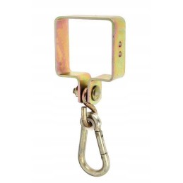 Gnybtų laikiklis, skirtas tvirtinti prie siūbuojamosios sijos 100x100 mm