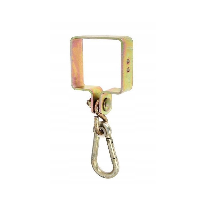 Gnybtų laikiklis, skirtas tvirtinti prie siūbuojamosios sijos 100x100 mm