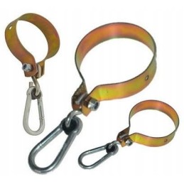 Gnybtų laikiklis, skirtas tvirtinti prie siūbuojamosios sijos 100x100 mm