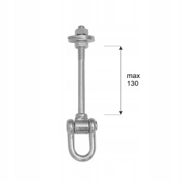 Sūpynių tvirtinimas - C tipo kabliukas - MHC
