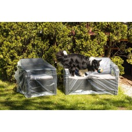 Apsauginė folija vienvietė sofa 243,8 x 137,2 cm storio 50 mikronų