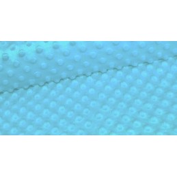 Mazginė kėdės pagalvė 38x38 minky turquoise