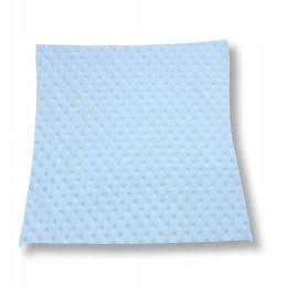 Mazginė kėdės pagalvė 38x38 minky mėlyna