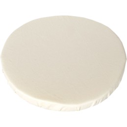 Apvali išmatų pagalvėlė, 100% medvilnė, 35 cm ekru