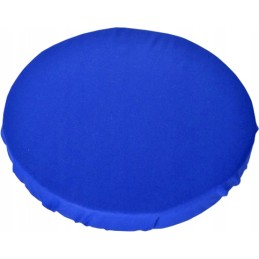 Apvali išmatų pagalvėlė, 100% medvilnė, 35cm rugiagėlė