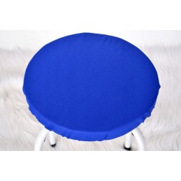 Apvali išmatų pagalvėlė, 100% medvilnė, 35cm rugiagėlė