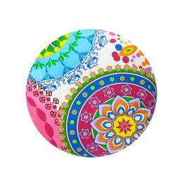 Apvali išmatų pagalvėlė, 100% medvilnė, 35cm, Łowicz rajonas