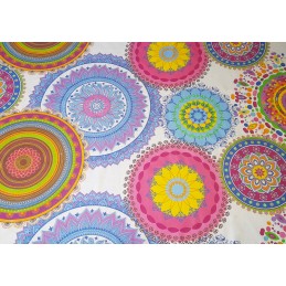 Apvali išmatų pagalvėlė, 100% medvilnė, 35cm, Łowicz rajonas