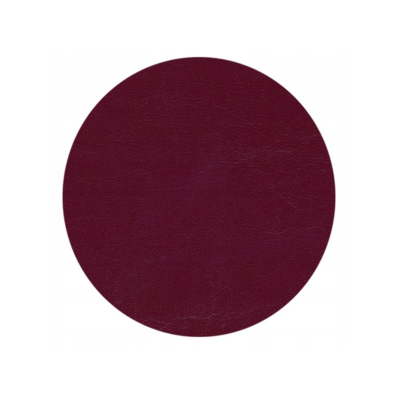 Dėmėms atspari apvali išmatų pagalvėlė, taburečių užvalkalas, 35 cm, bordo spalvos