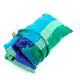 Mėlynas vienvietis hamakas 200x80 sūpynės