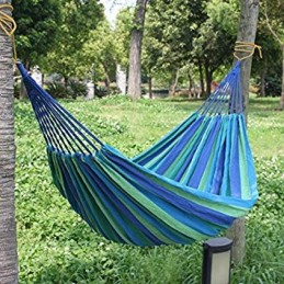 Mėlynas vienvietis hamakas 200x80 sūpynės