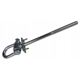 Sūpynių tvirtinimo kablys su apkabomis ir M12 kaiščiais