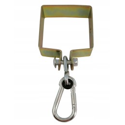 Sūpynių kablys su 90 mm kvadratiniu spaustuku