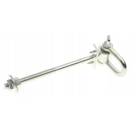 Sūpynių kablys su apkabomis M12, tefloniniai kaiščiai 195 mm