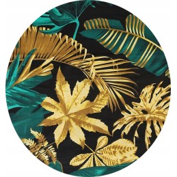 Apvali pagalvėlė 35 cm kalėdinei taburetei