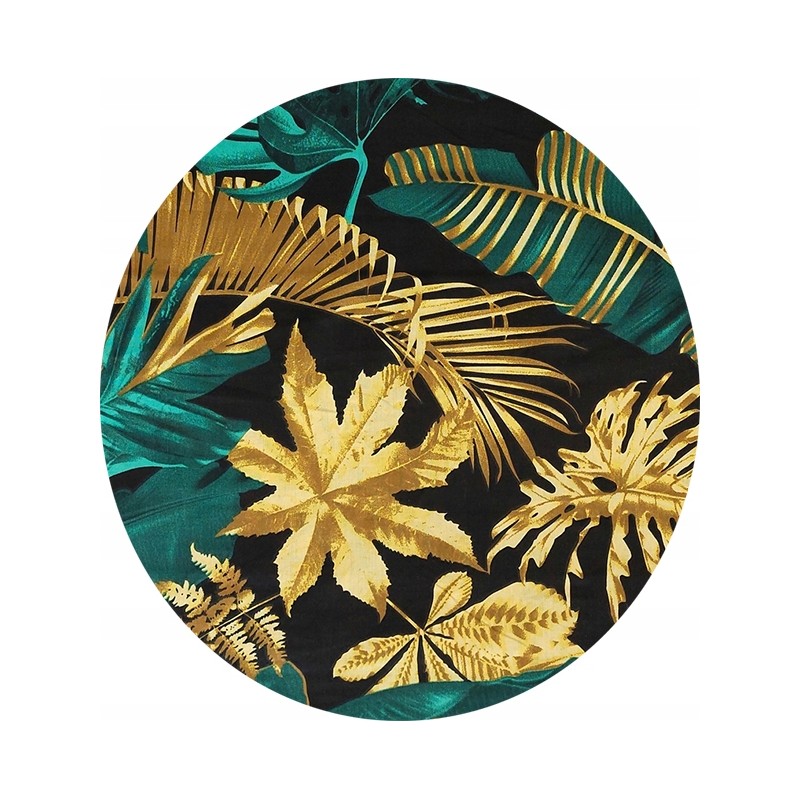 Apvali pagalvėlė 35 cm kalėdinei taburetei