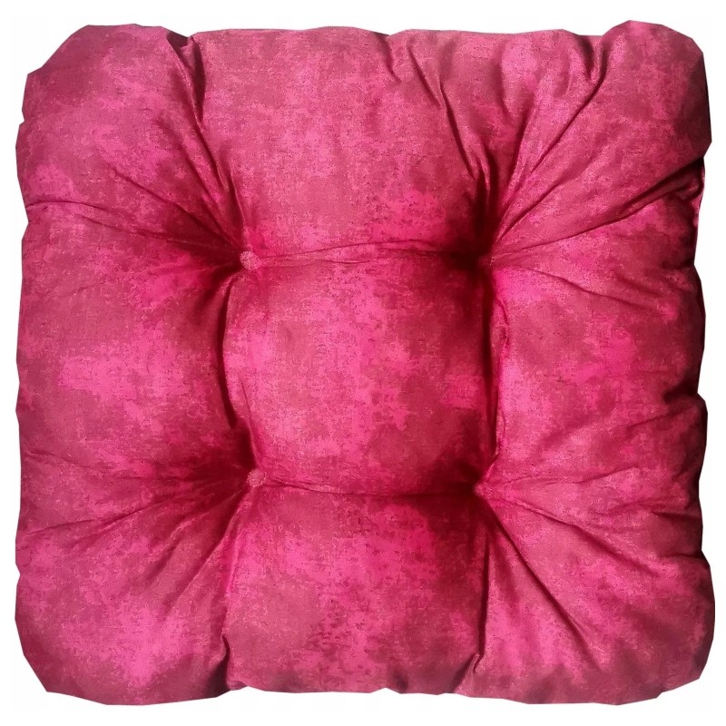 Lauko čiužinio pagalvėlė 42x42 cm bordo marmurinei kėdei