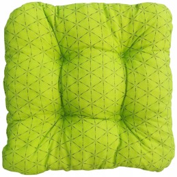 Lauko čiužinys sodo pagalvėlė 42x42 cm žaliai kėdei